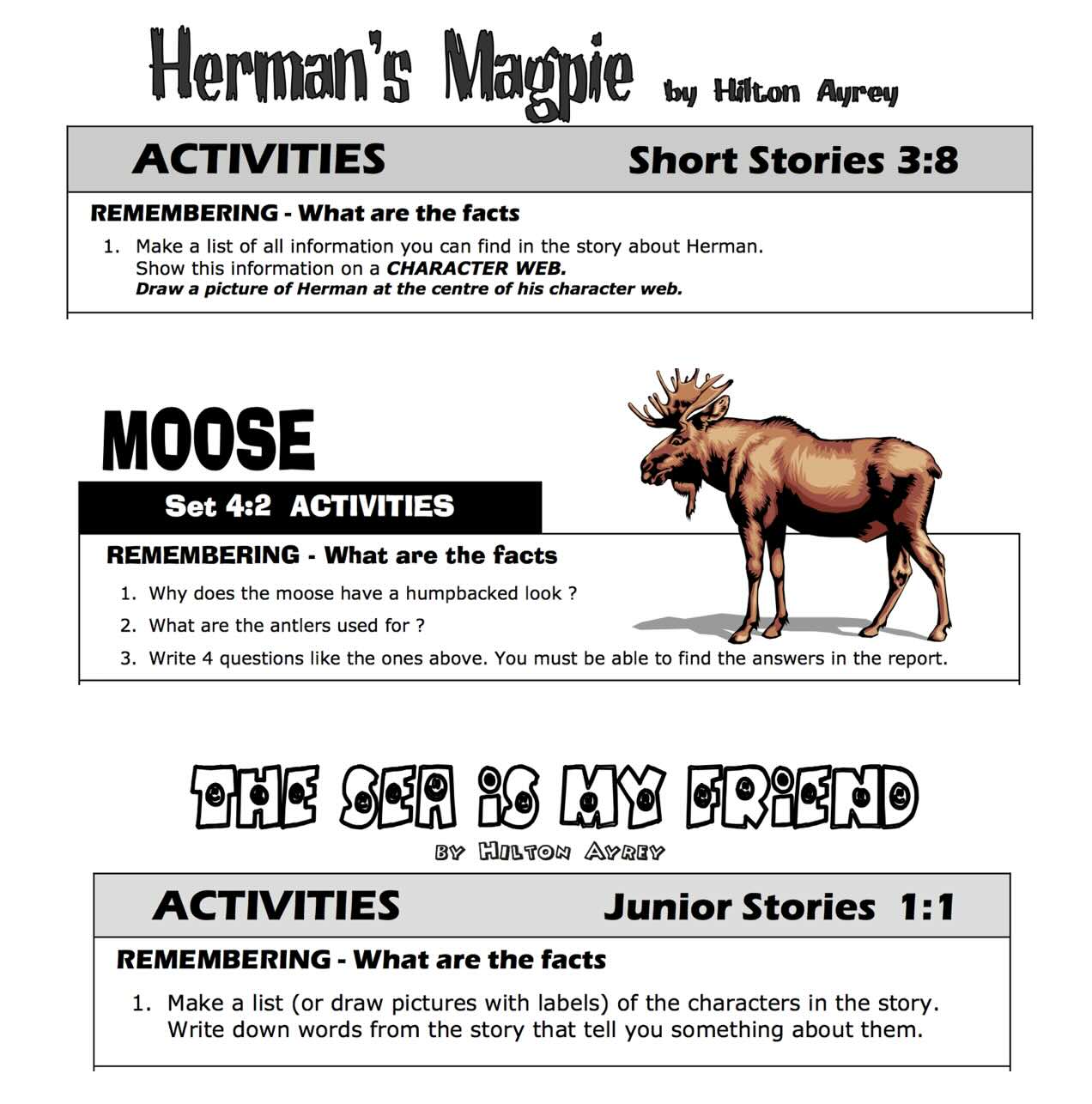 Bloom's Taxonomy - Remembering