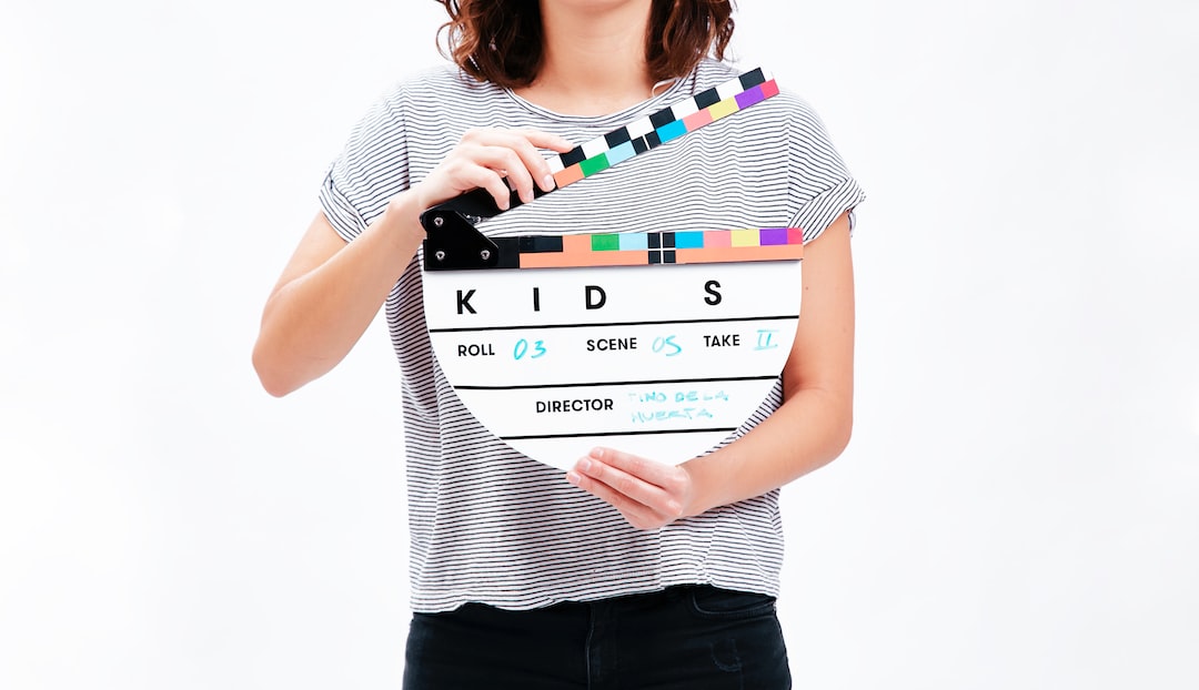 Student creating a movie from a short story - homeschooldrama.com