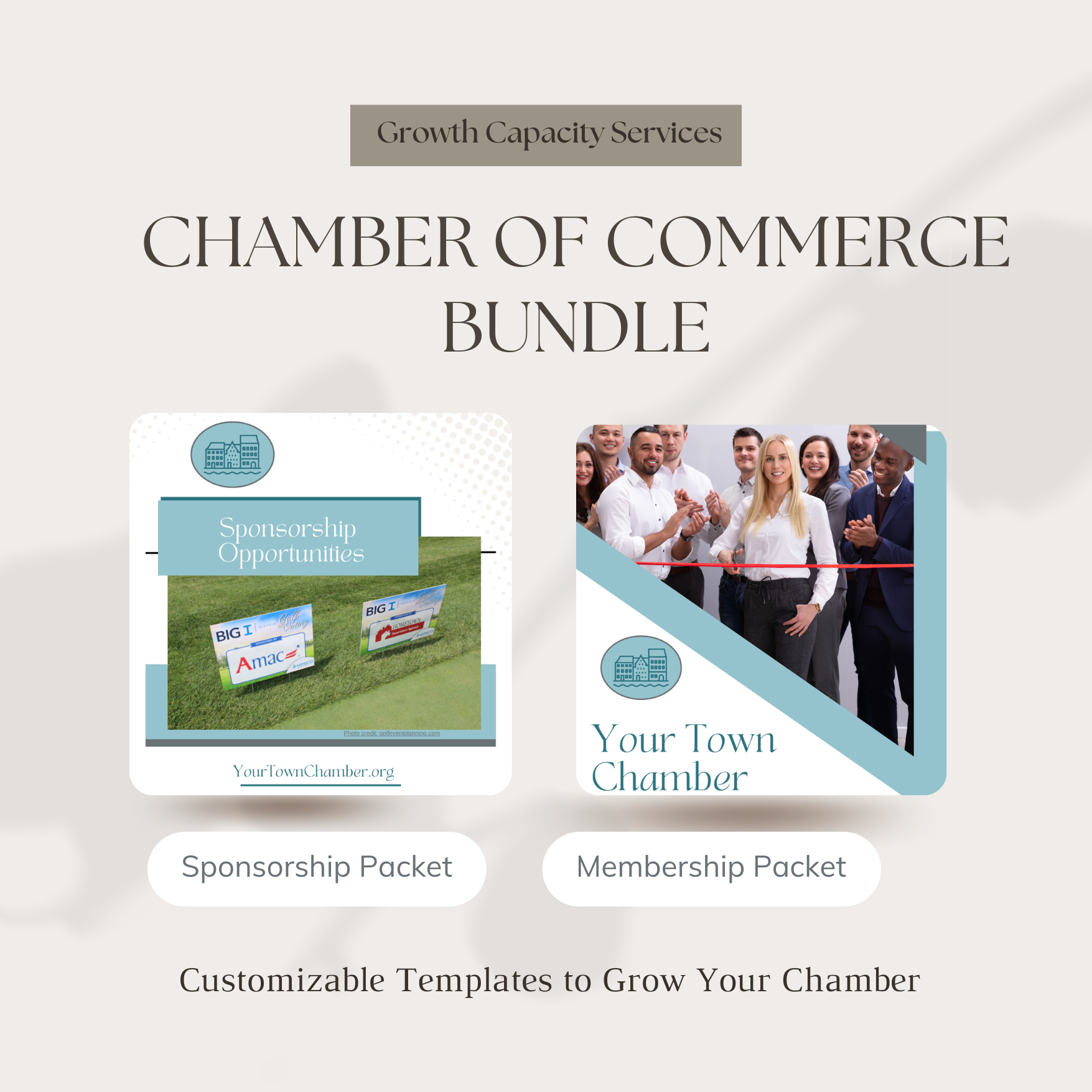 Chamber of Commerce Membersship & Sponsorship Package Templates