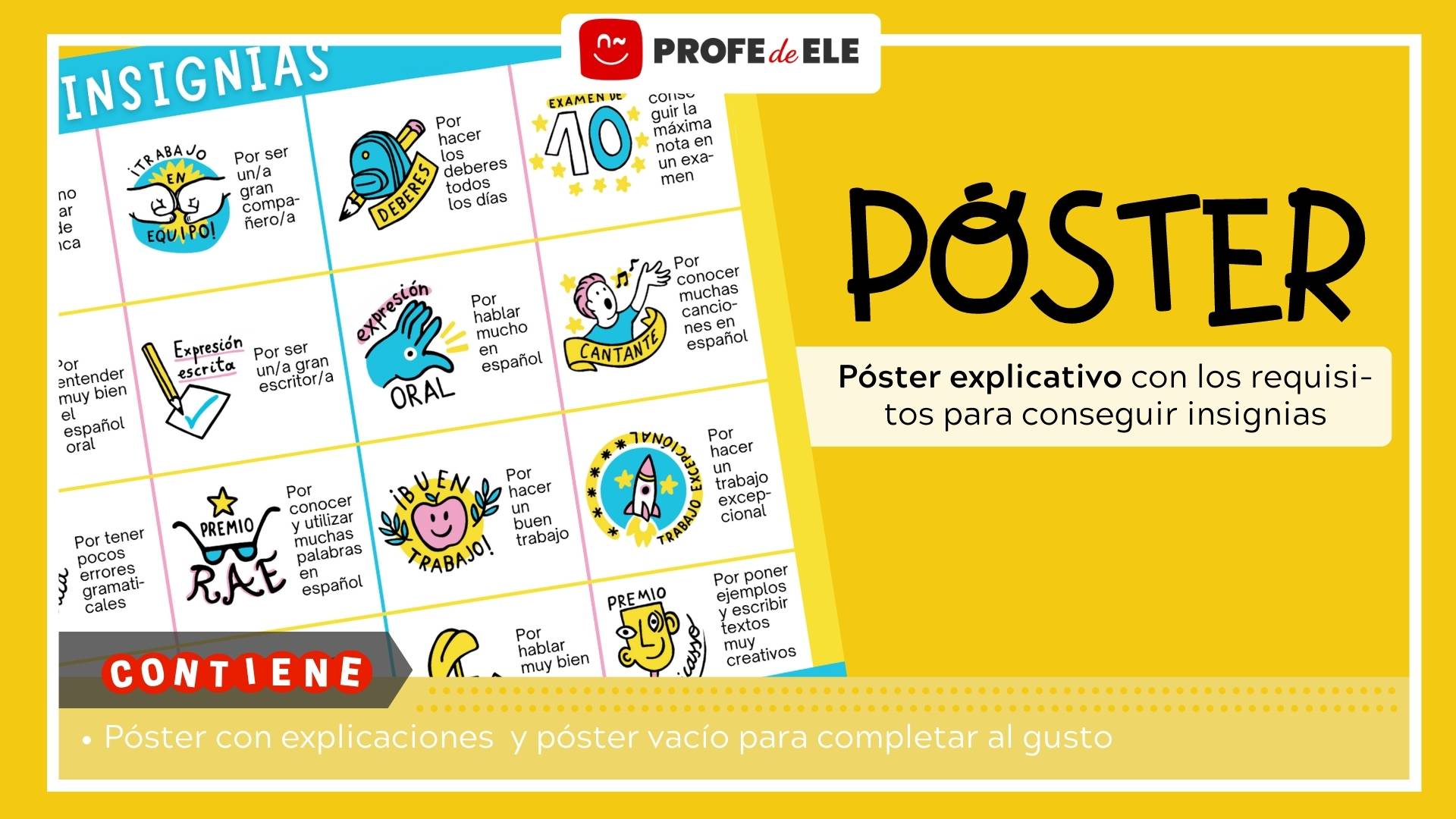 póster pasaporte lingüístico del español