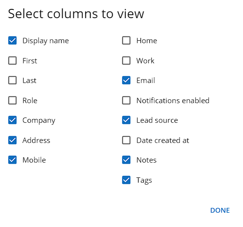 Housecall Pro CRM Fields