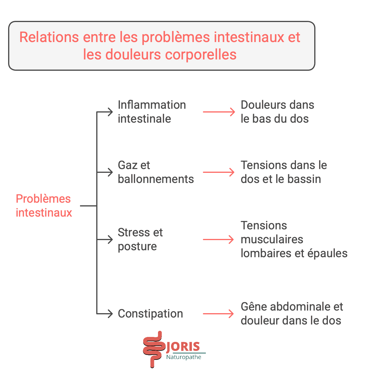 colon irritable et mal de dos