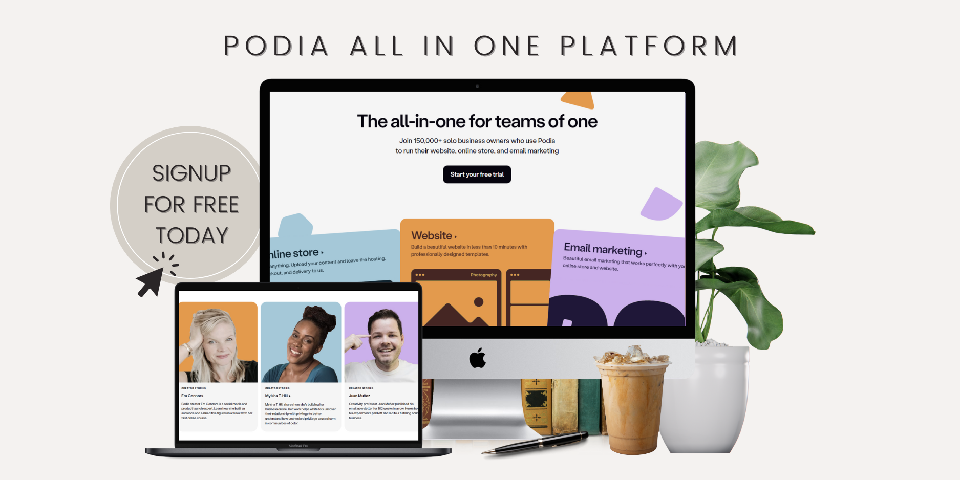 Podia: The All-In-One For Teams of One