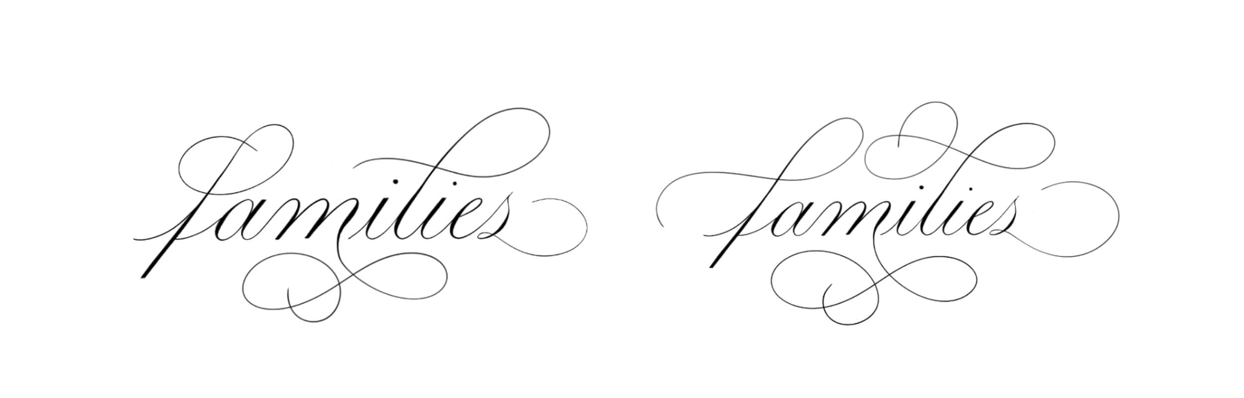 Balancing using flourish families