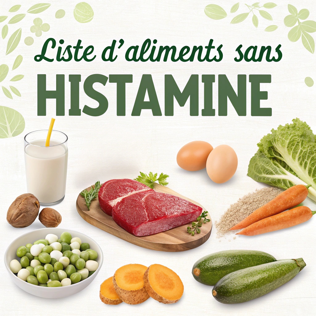 Liste aliments sans histamine
