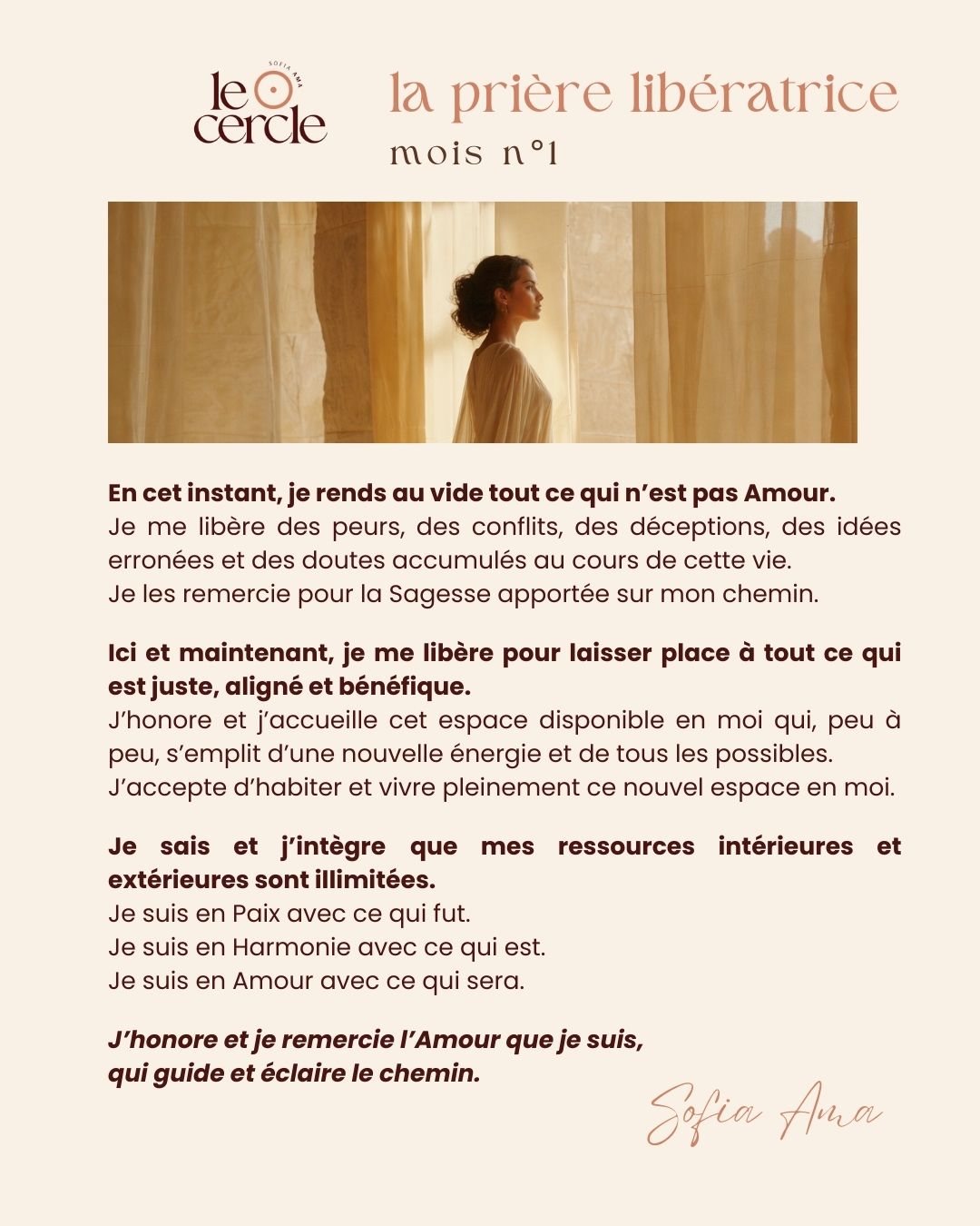 La prière libératrice