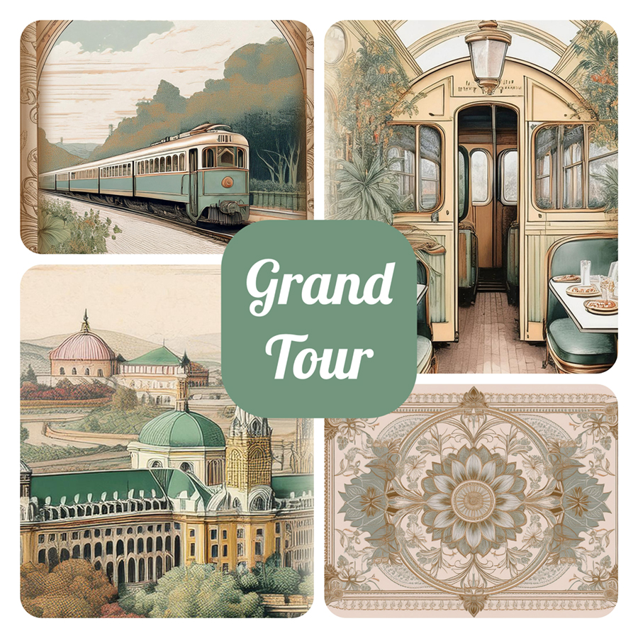 Grand Tour Junk Journal Kit