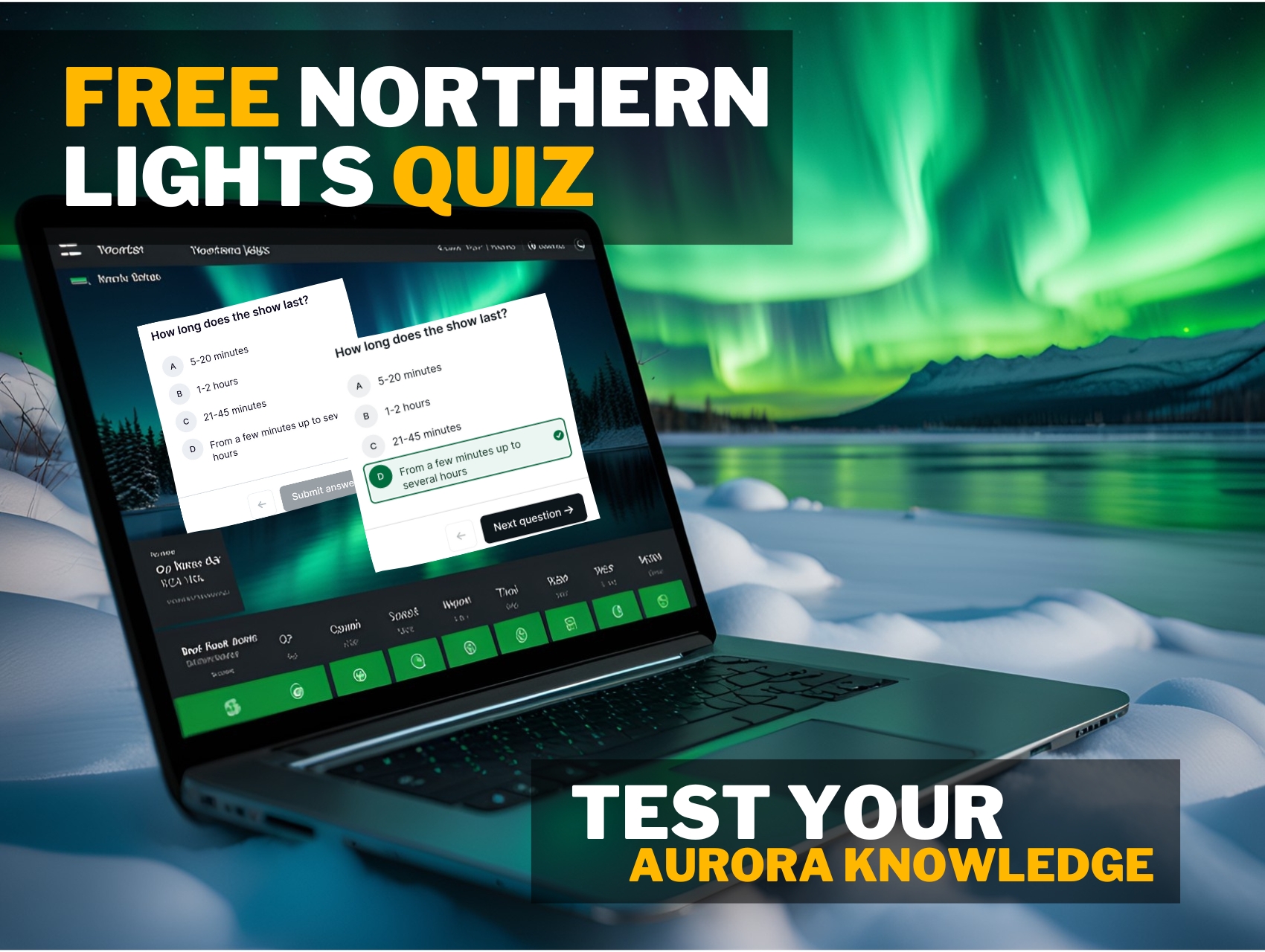 Test Your Aurora Knowledge Free Northern Lights Quiz