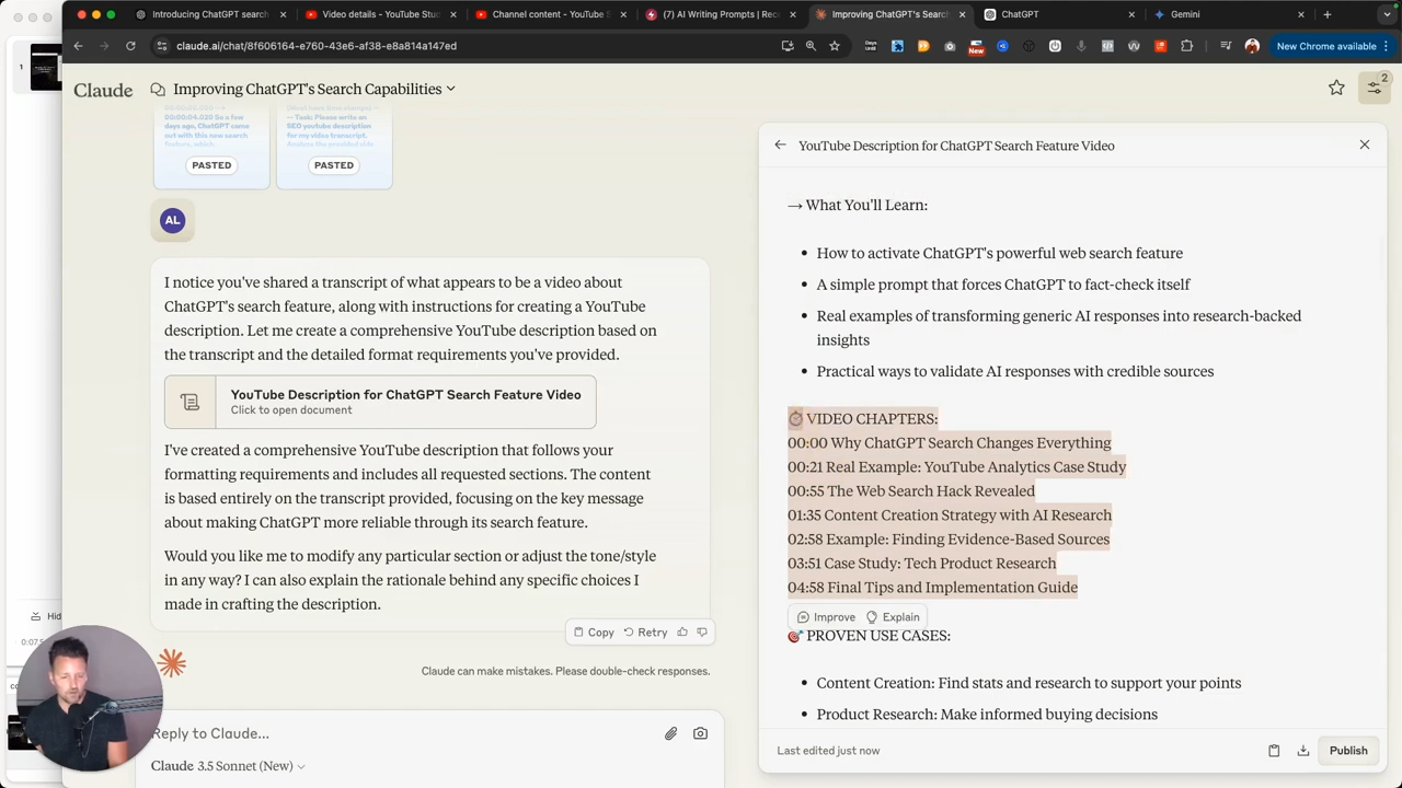 Claude 3.5 Sonnet Results