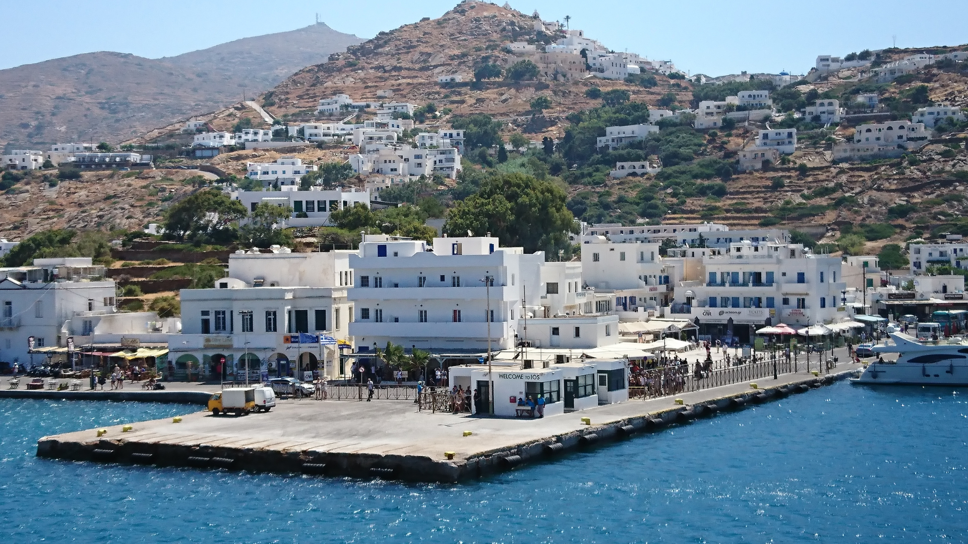 Departing the Island of Kos