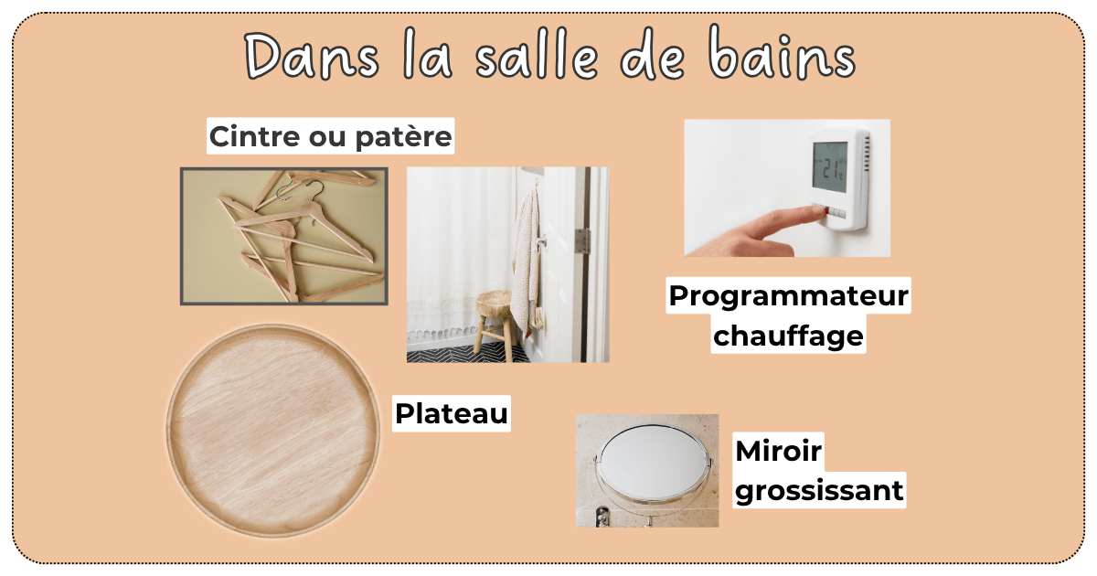 Accessoires pour matin facile dans la salle de bains