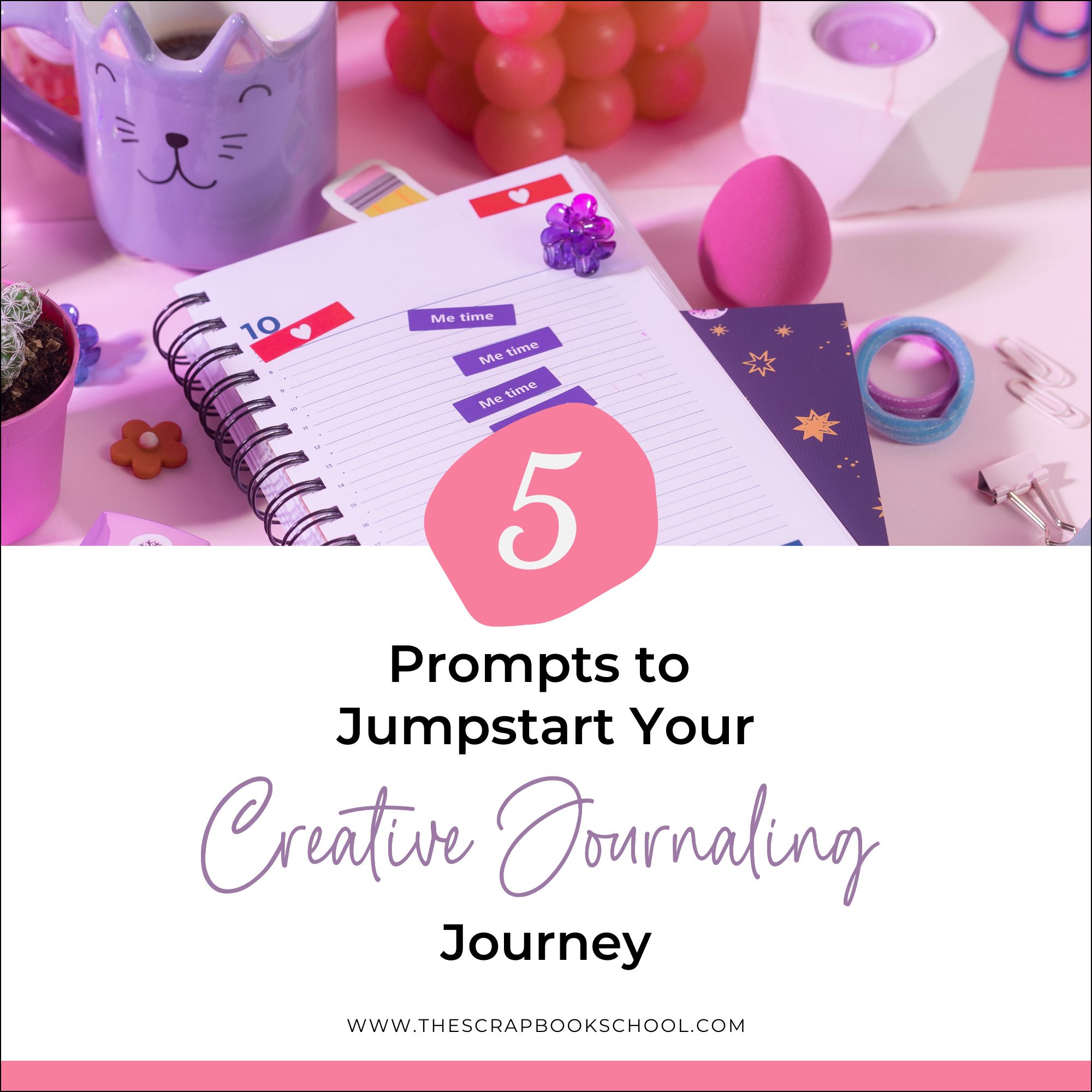 5 Creative Journaling Prompts, thescrapbookschool.com