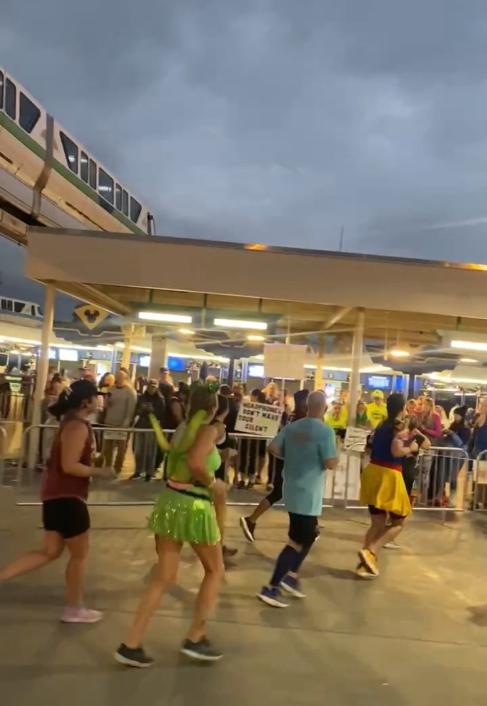 running through the ttc, it's dry...for the moment