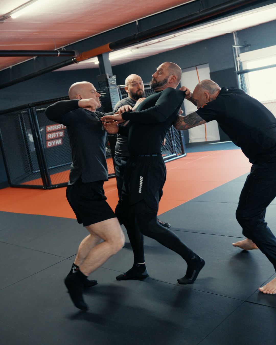 Human Shield vs. two attacker