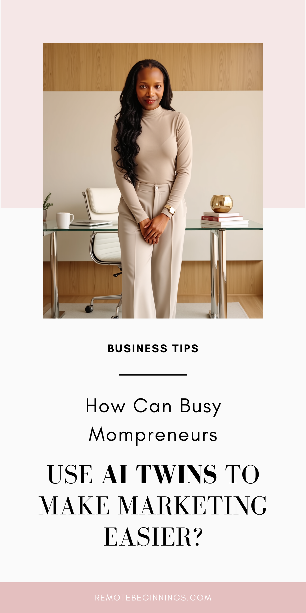 How Can Busy Mompreneurs Use AI Twins to Make Marketing Easier?