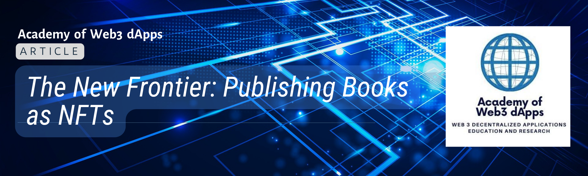 Publish a book as an NFT