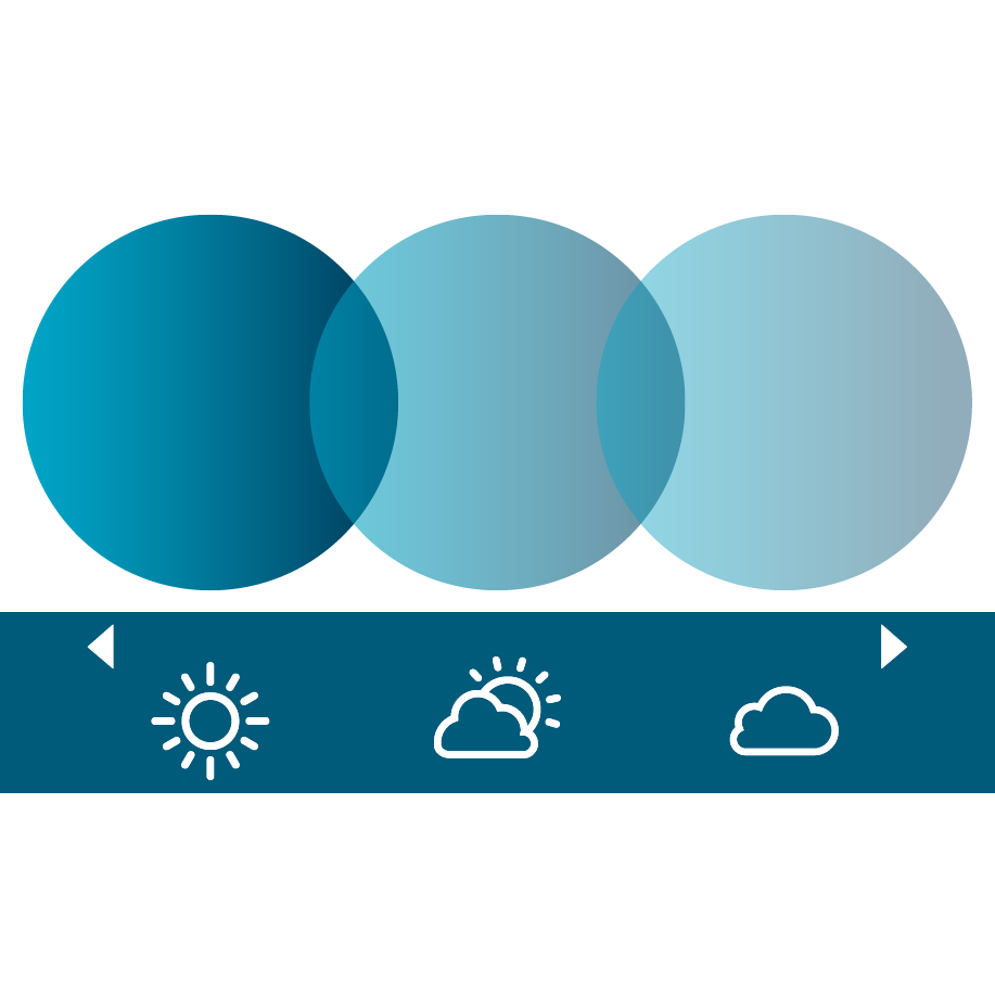 Le changement de protection des verres photochromiques