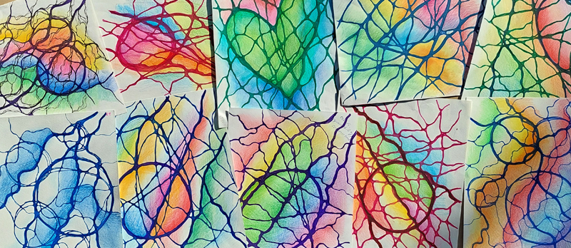 Neurographica drawings