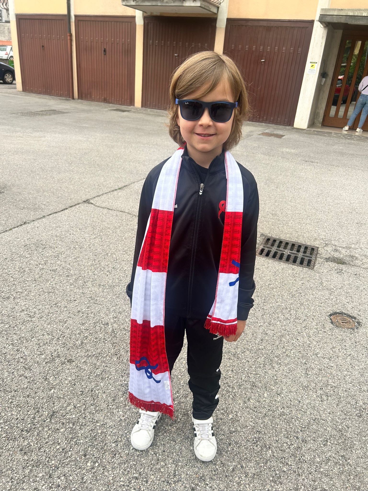 domenica allo stadio in famiglia