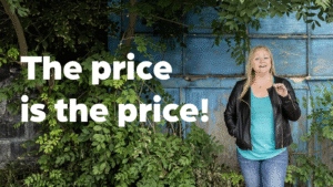 The price is the price