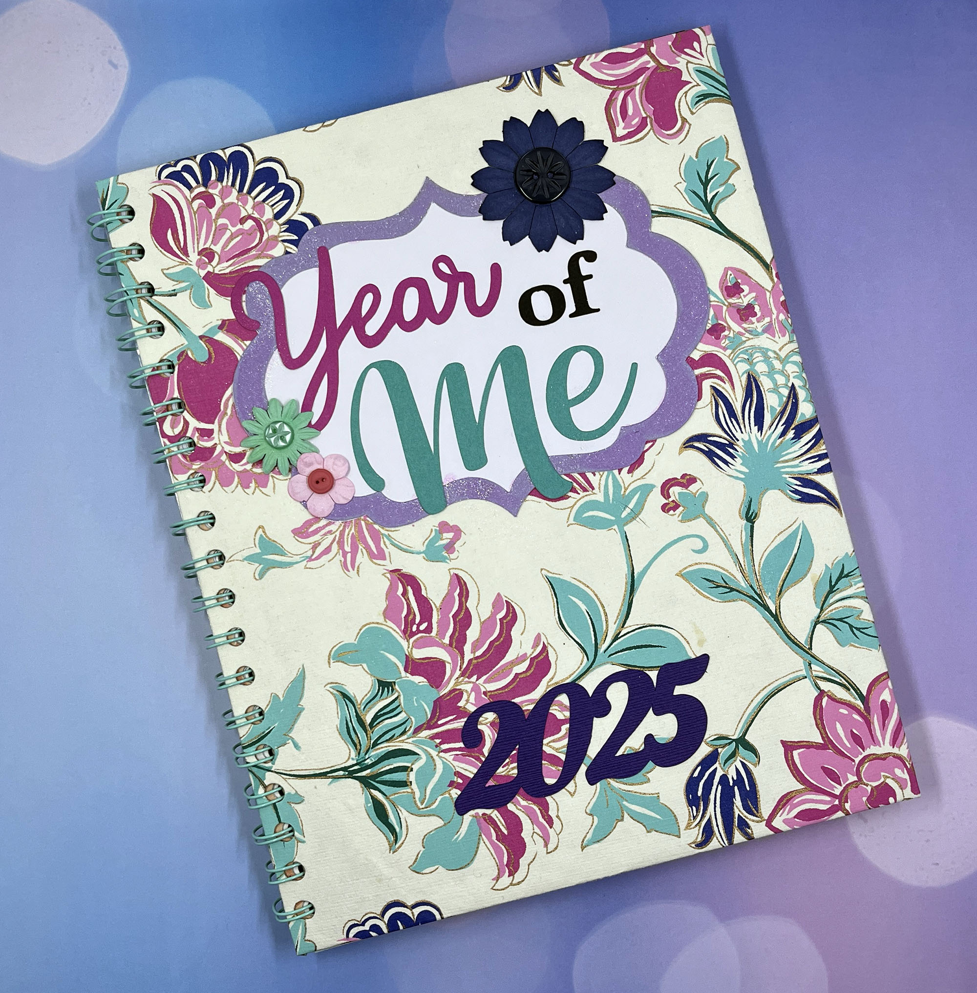 Year of Me creative journal, thescrapbookschool.com