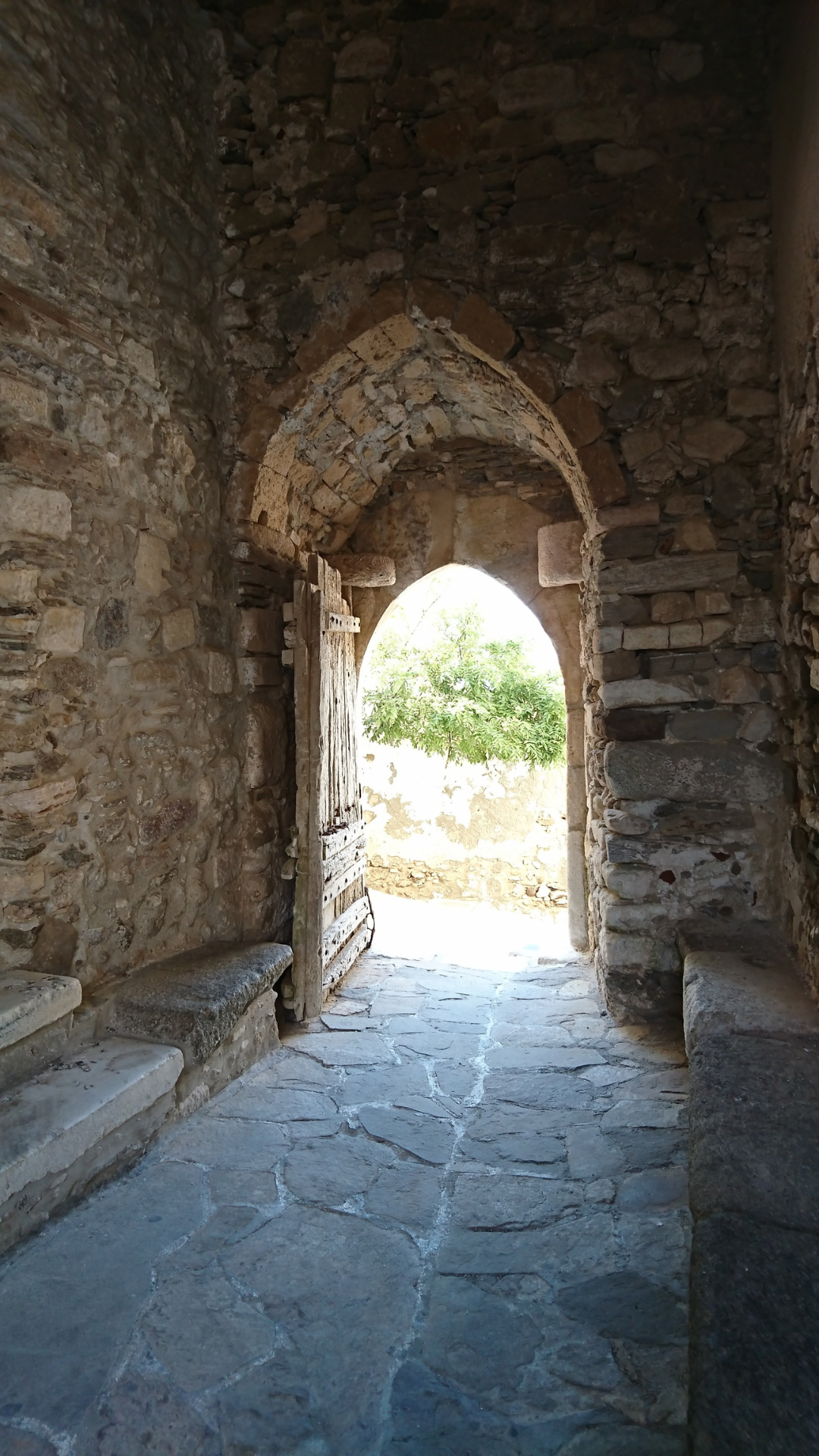 Trani Porta (Entrance to Castle) Chóra Old Town Náxos