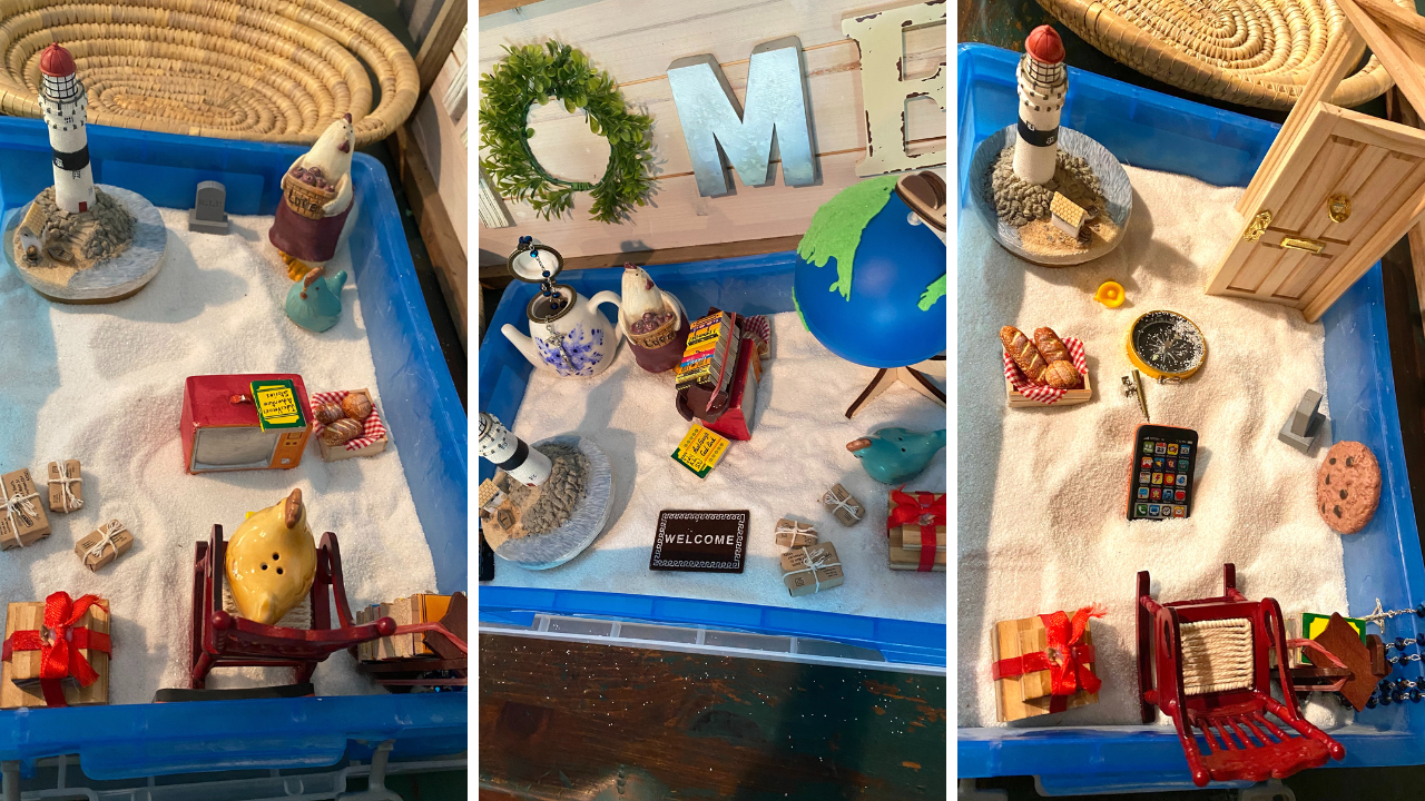 Sand Tray for Grief