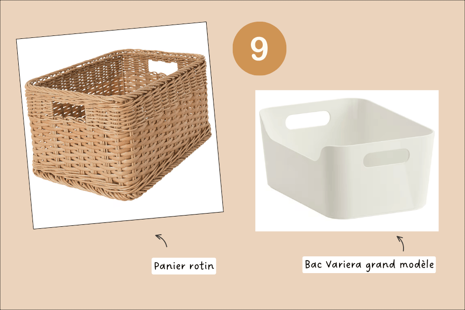 Panières et boîtes