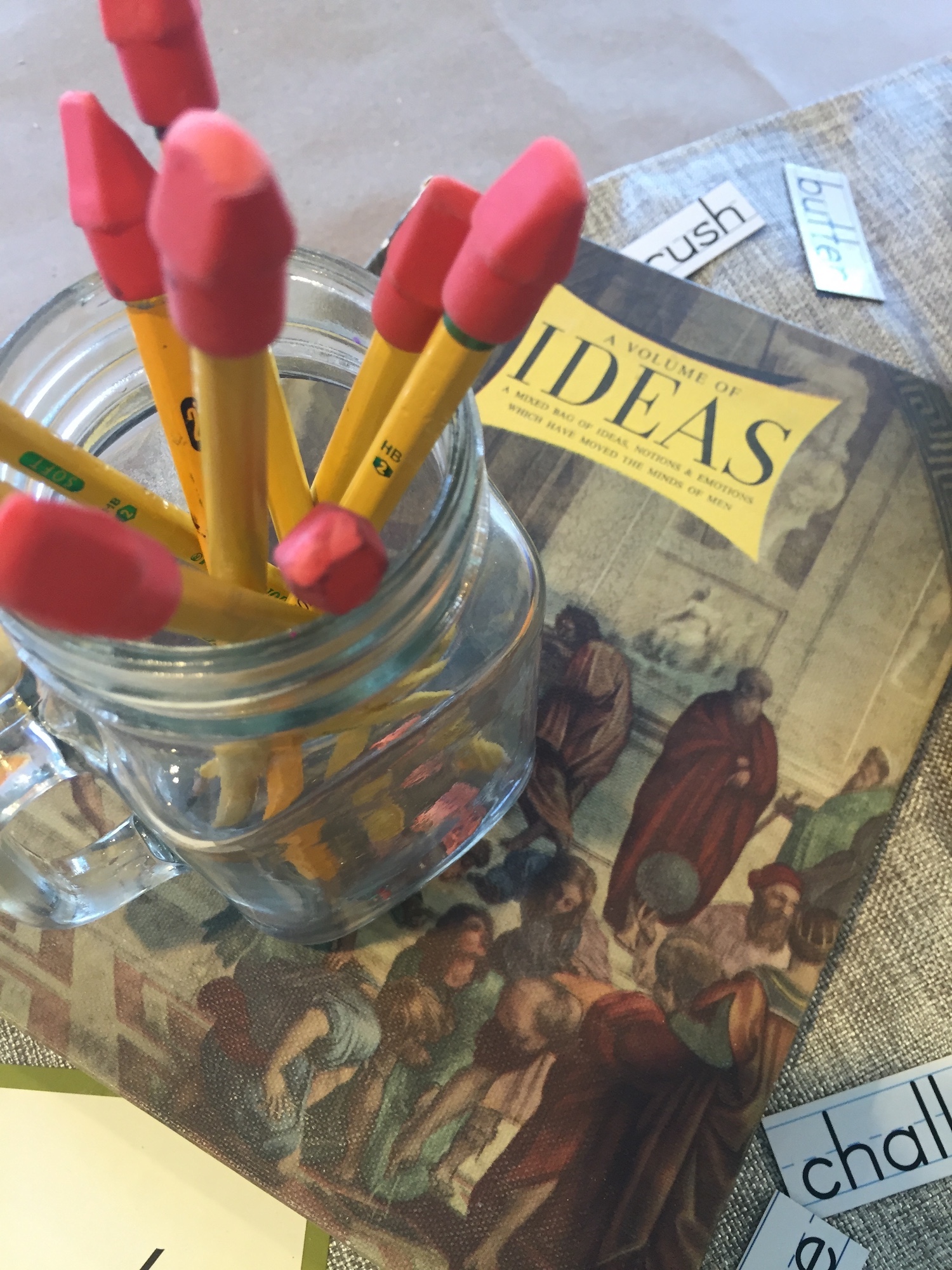 "Tools of Dictionopolis" - story props from THE PHANTOM TOLLBOOTH by Norton Juster - LitWits Workshops