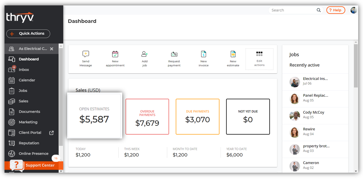 Thryv Field Service Management