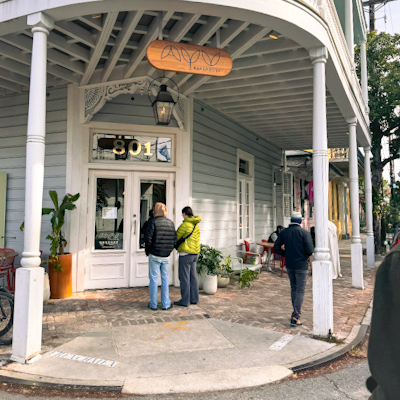 Ayu Bakehouse Entrance