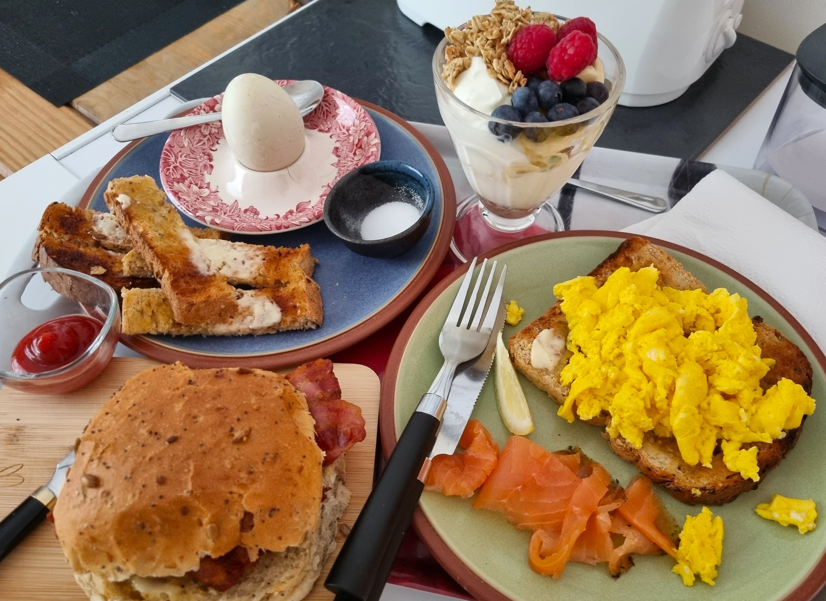Breakfast options