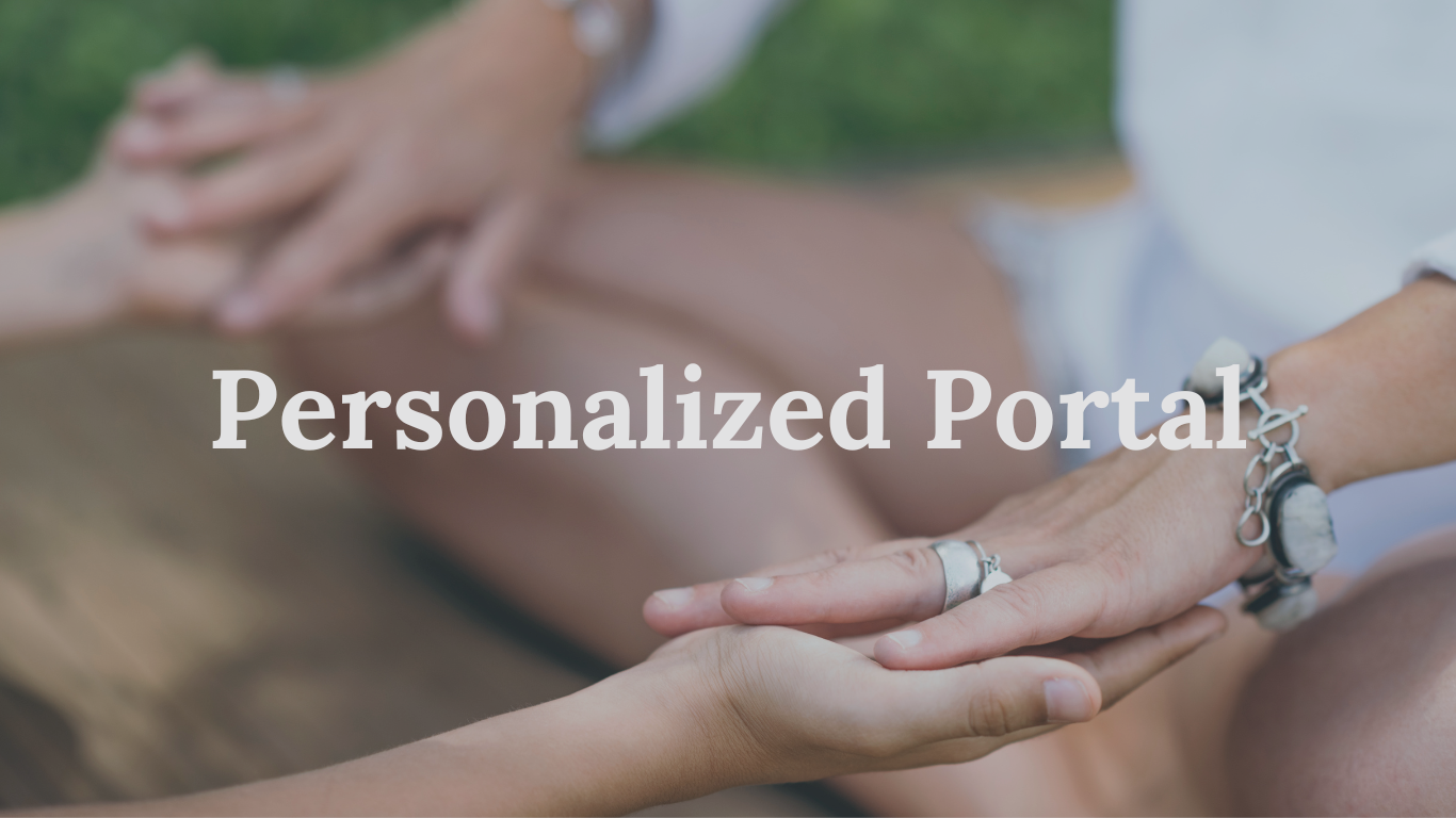 Welcome to your personal portal 