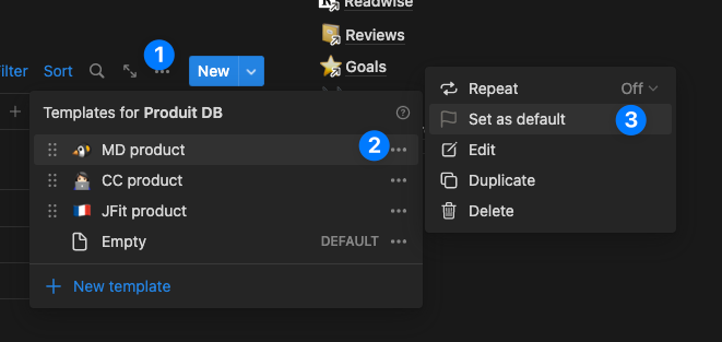Travailler Avec Les Modèles Sur Notion — Créer Des Pages Pré-Remplies Automatiquement