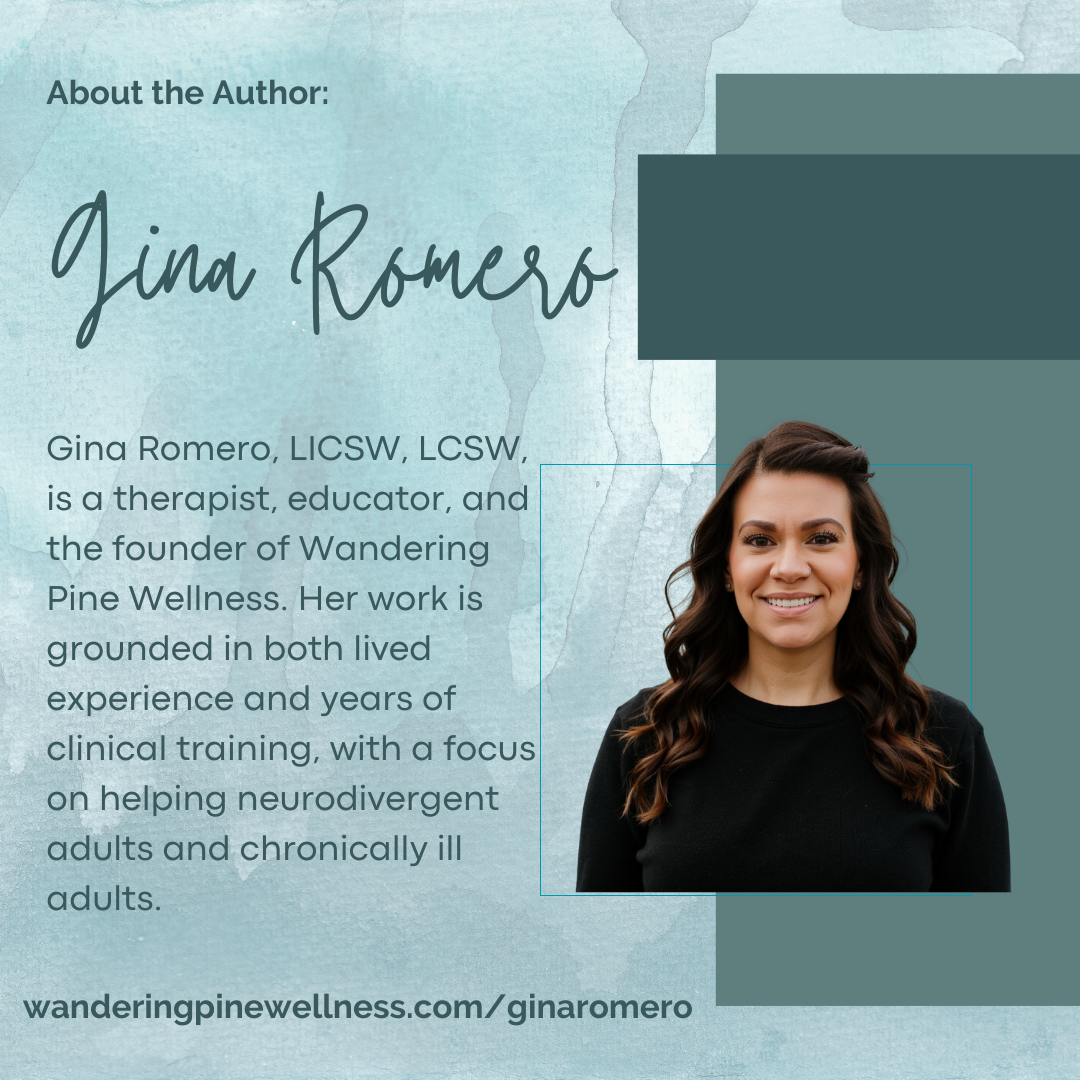 Gina Romero is a therapist and group practice owner.