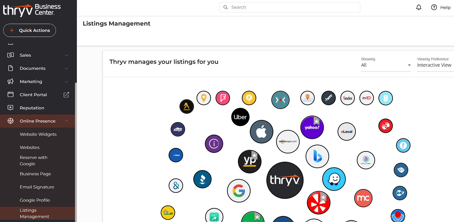 Thryv Listings Management 2024