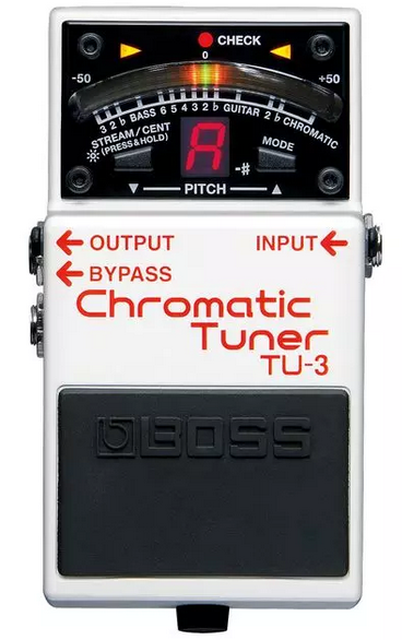 accordeur à pédale boss tuner