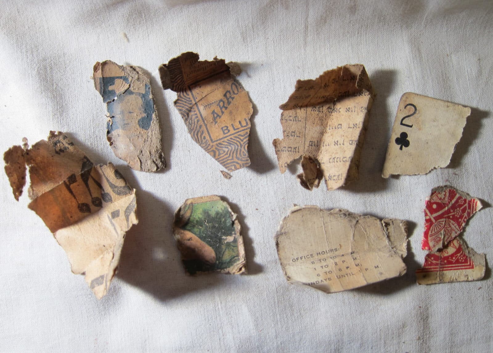 Artifacts from New York City Tenement Museum