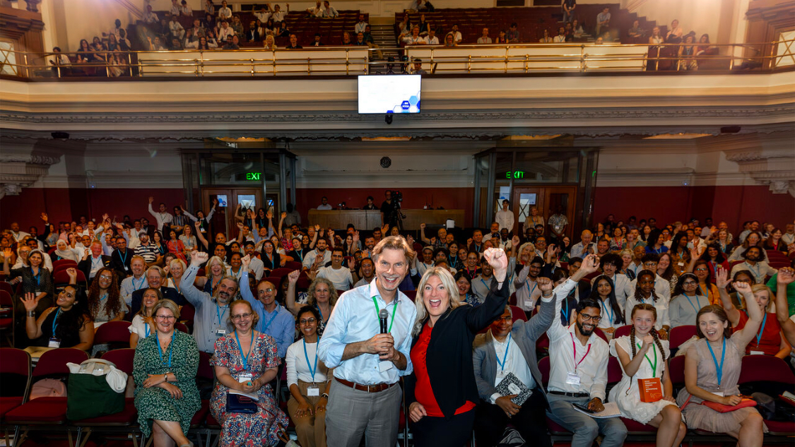 Tony and Tamsin at The Big Pitch