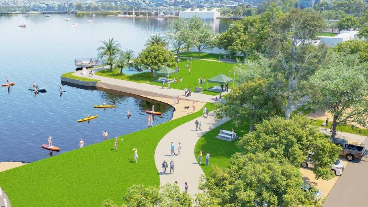 Gosford Waterfront artist impression