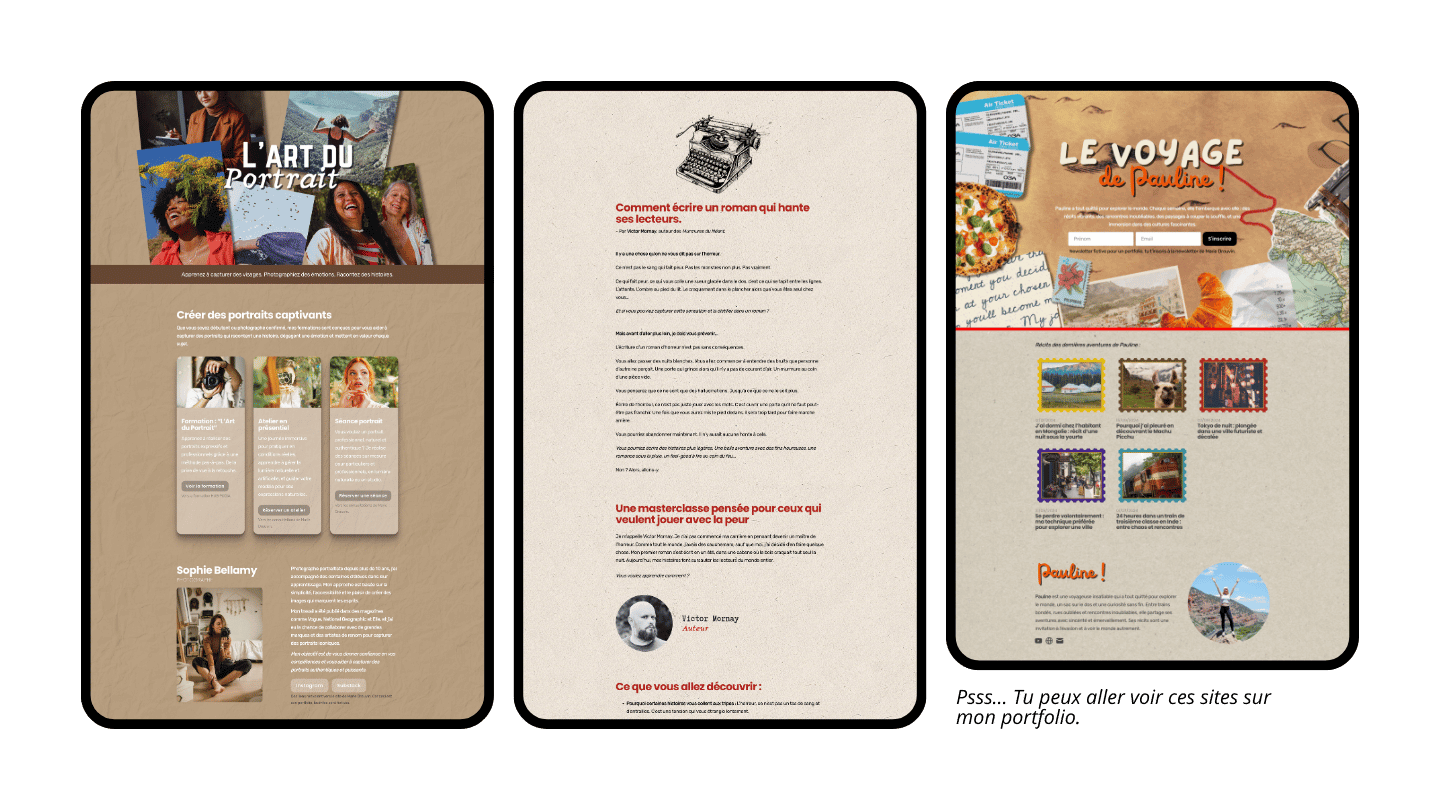 Mon portfolio Podia pour penser ton design global