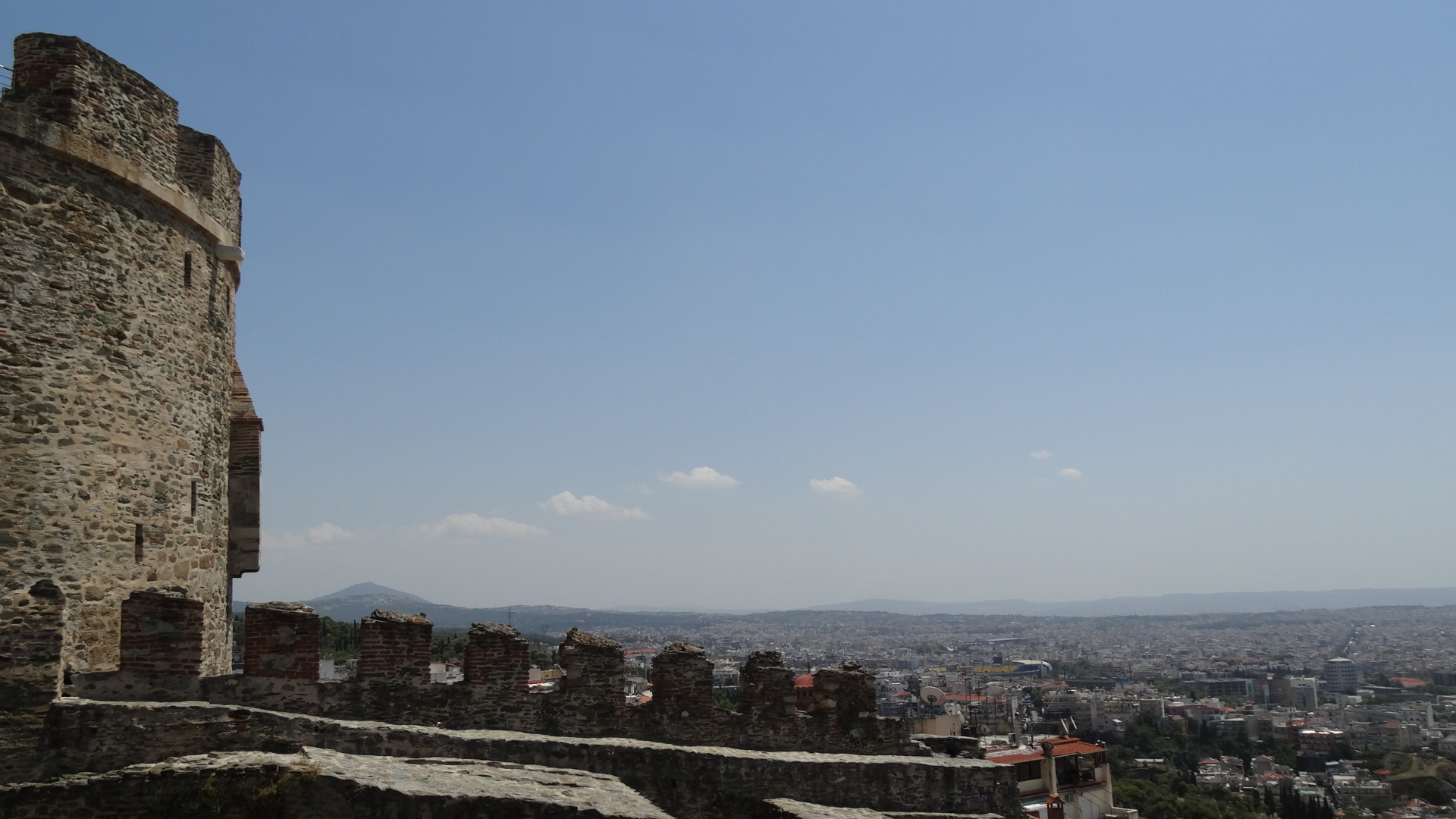 Ano Poli - Views to Thessaloniki