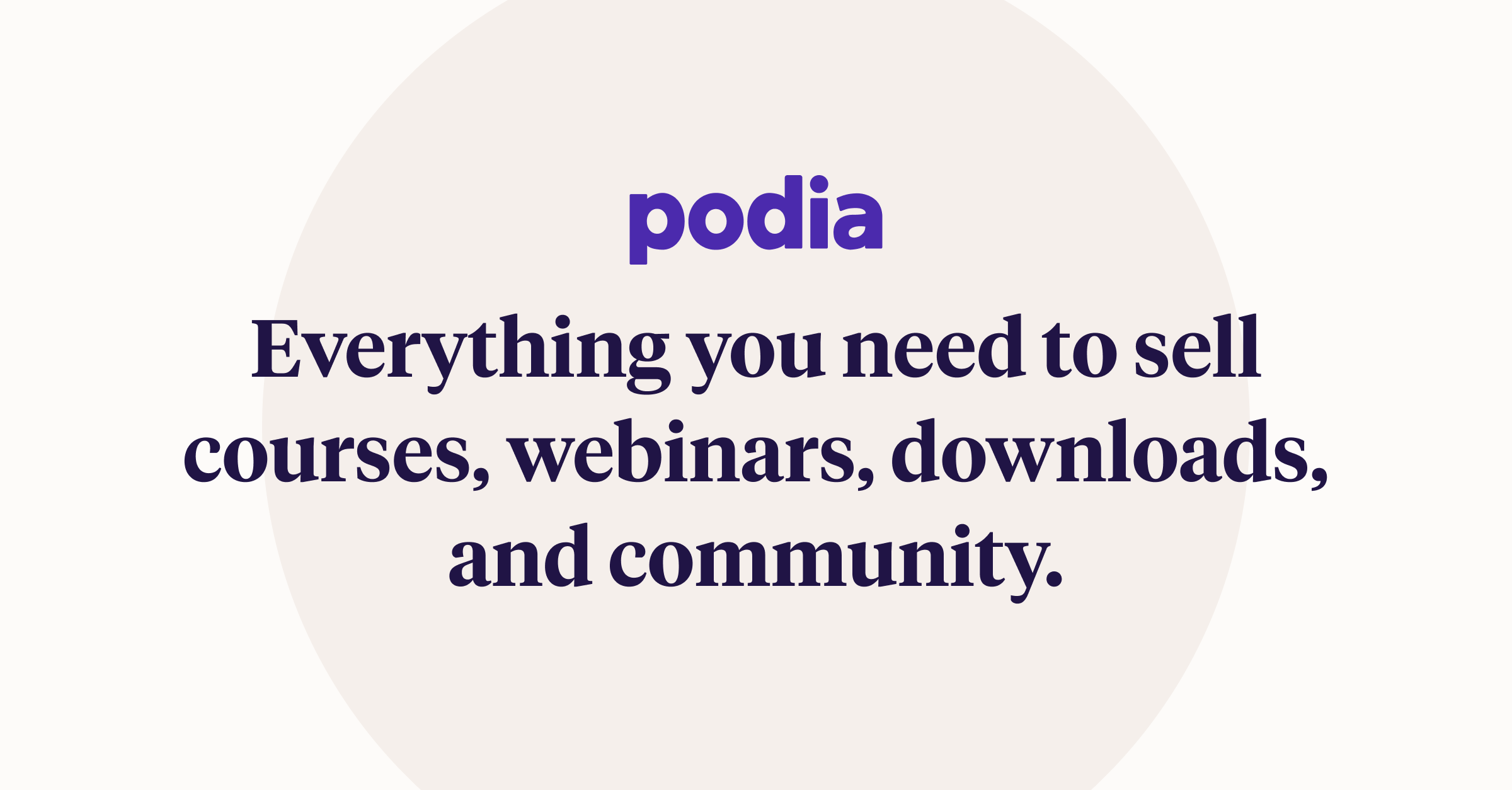 Podia Demo Site
