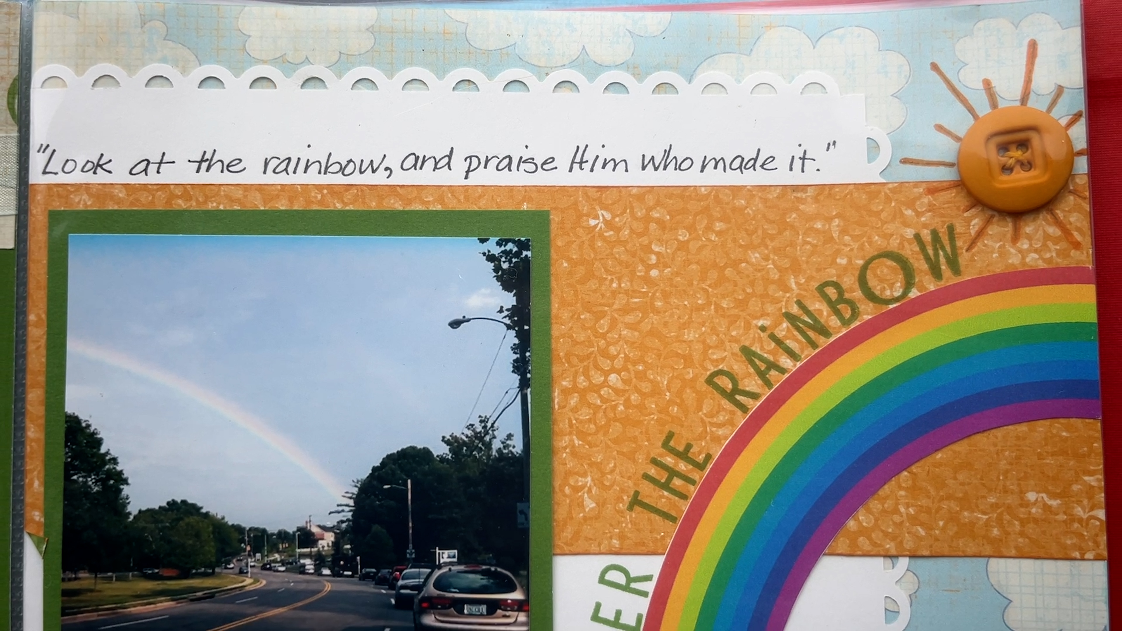 quote journaling example, www.thescrapbookschool.com