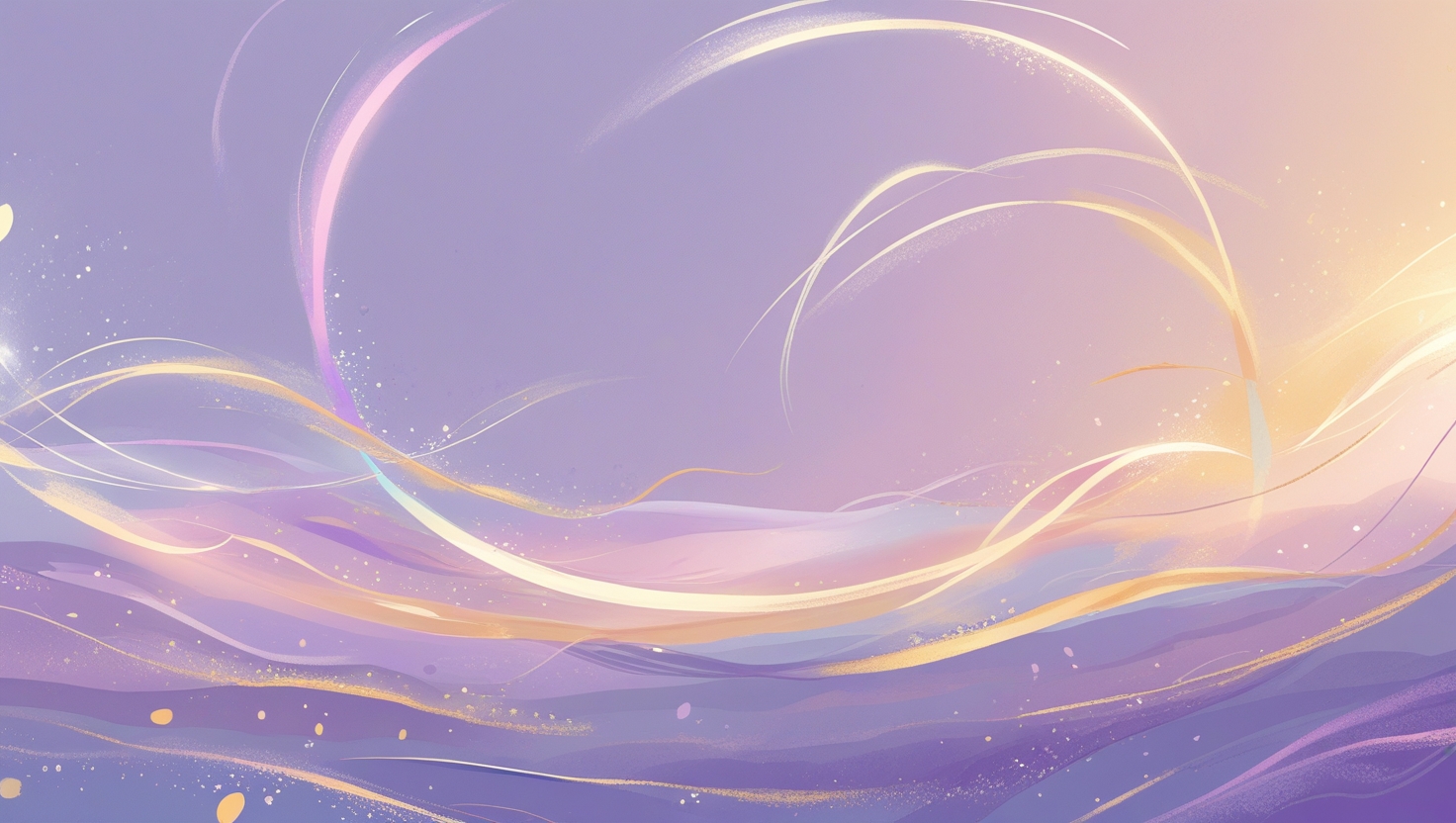 Intro Serene digital illustration of soft pastel light and abstract energy swirls, creating a peaceful and inspiring atmosphere for new learners.