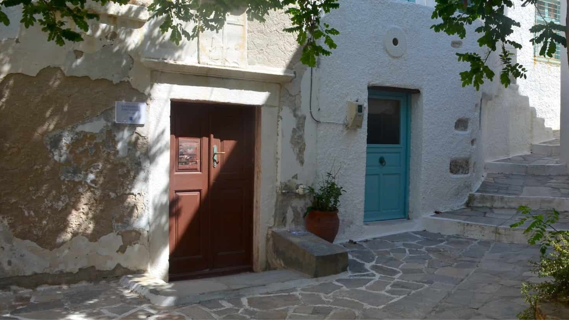 Capuchin Monastery Chóra Old Town Náxos