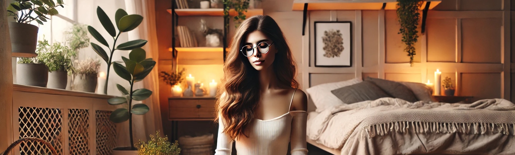 Jeune femme assise en lotus pour sa méditation