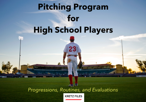 high school pitching program