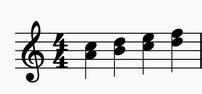 Double stop violin bowing technique