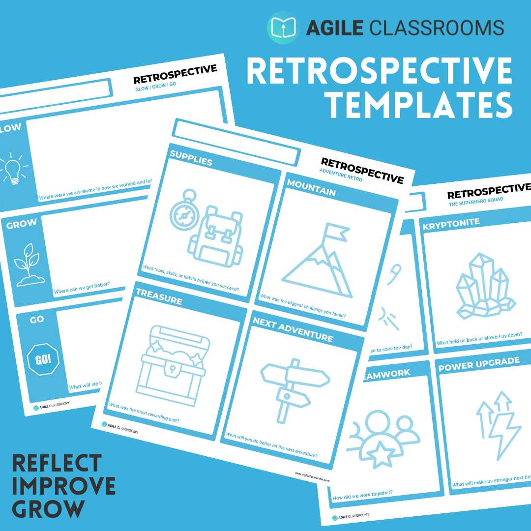 Templates for Student Retrospectives
